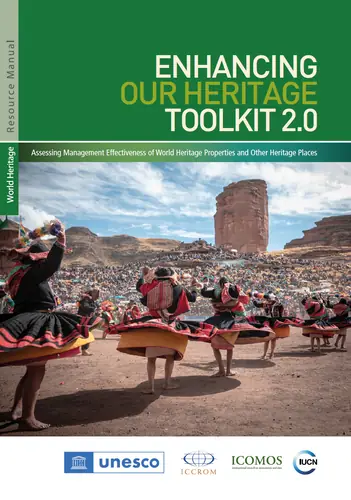 Enhancing our Heritage Toolkit 2.0: Assessing management effectiveness of World Heritage properties and other heritage places